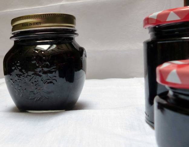 Conserva de mermelada de moras. CP.