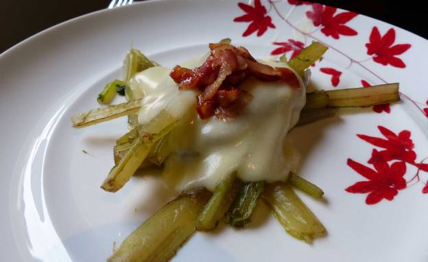 Borraja con crema ligera de patata. CP