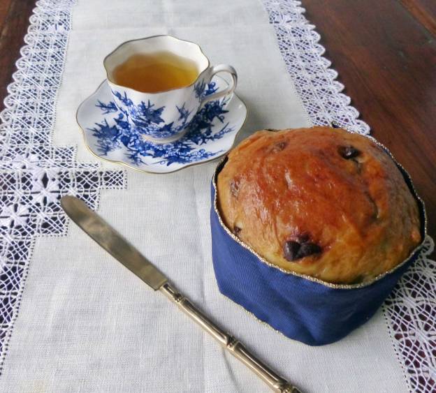 Bollos de mantequilla, leche y chocolate. CP